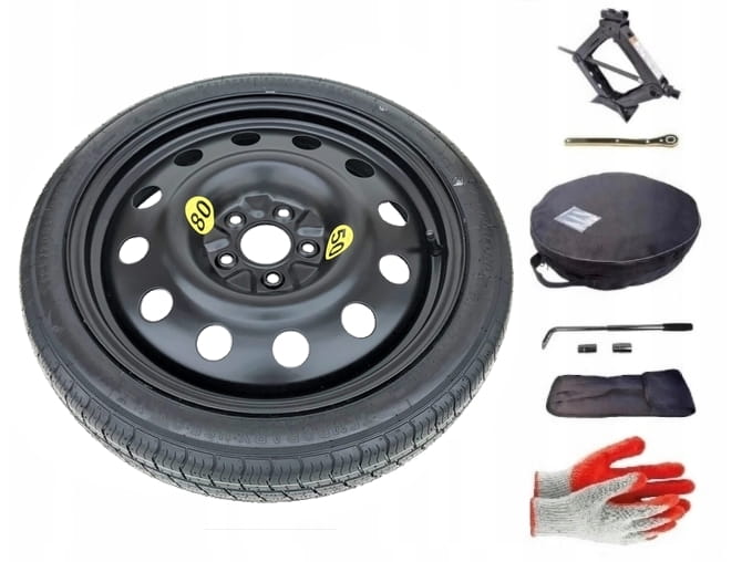 Spare wheel + set with cover Opel Astra J OPC (2011-2018) - 18 inches