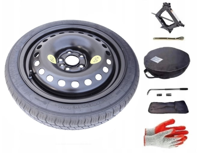 Spare wheel + set with cover Opel Omega B (1994-2004) - 17 inches