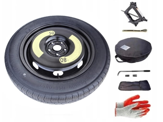 Spare wheel + set with cover Skoda Kodiaq II (2024-present) - 18 inches