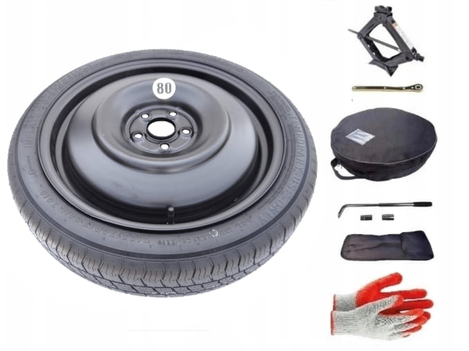Spare wheel + set with cover Toyota Celica II (1999-2006) - 17 inches