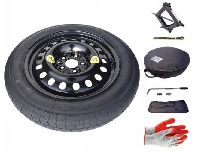 Spare wheel + set with cover Toyota Sienna II (2004-2010) - 17 inches