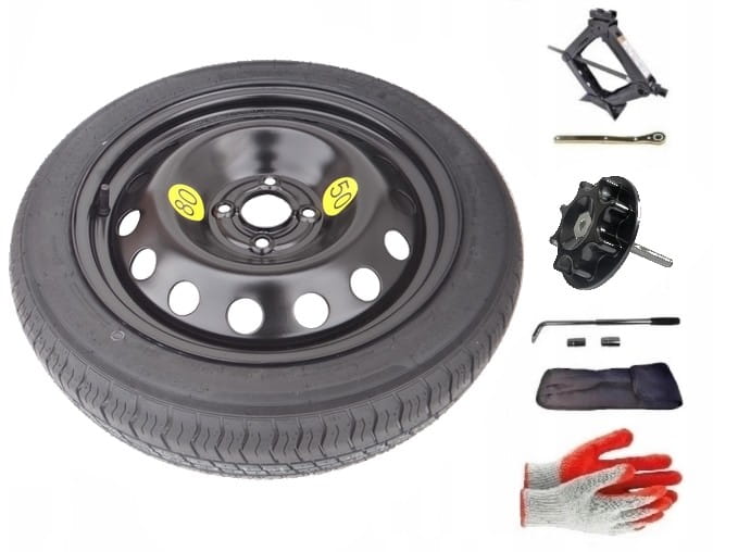 Spare wheel + set with mounting bolt Renault Megane II (2002-2010) - 16 inches