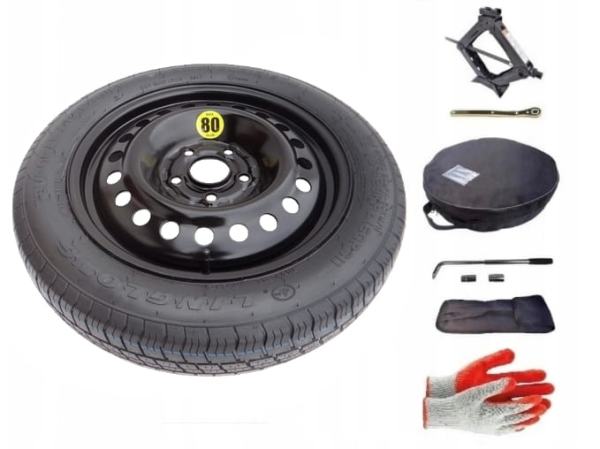 Space-saver wheel + set with cover Honda Stream I (2000-2006) - 16 inches