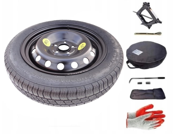 Spare wheel + set with cover Skoda Scala I (2019-present) - 16 inches
