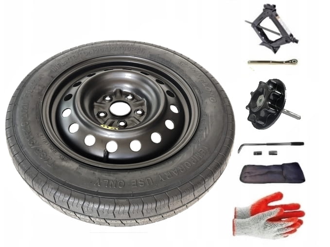 Space-saver wheel + set with screw Suzuki S-Cross II (2013-2022) - 16 inches