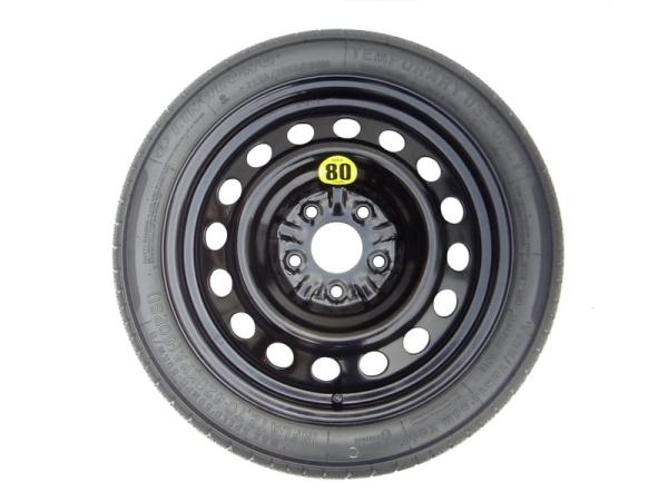 Spare wheel + set with mounting bolt Mazda 3 I (2003-2009) - 16 inches - Image 3