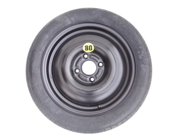 Spare wheel + set with cover Mazda 2 I (2002-2007) - 15 inches - Image 3