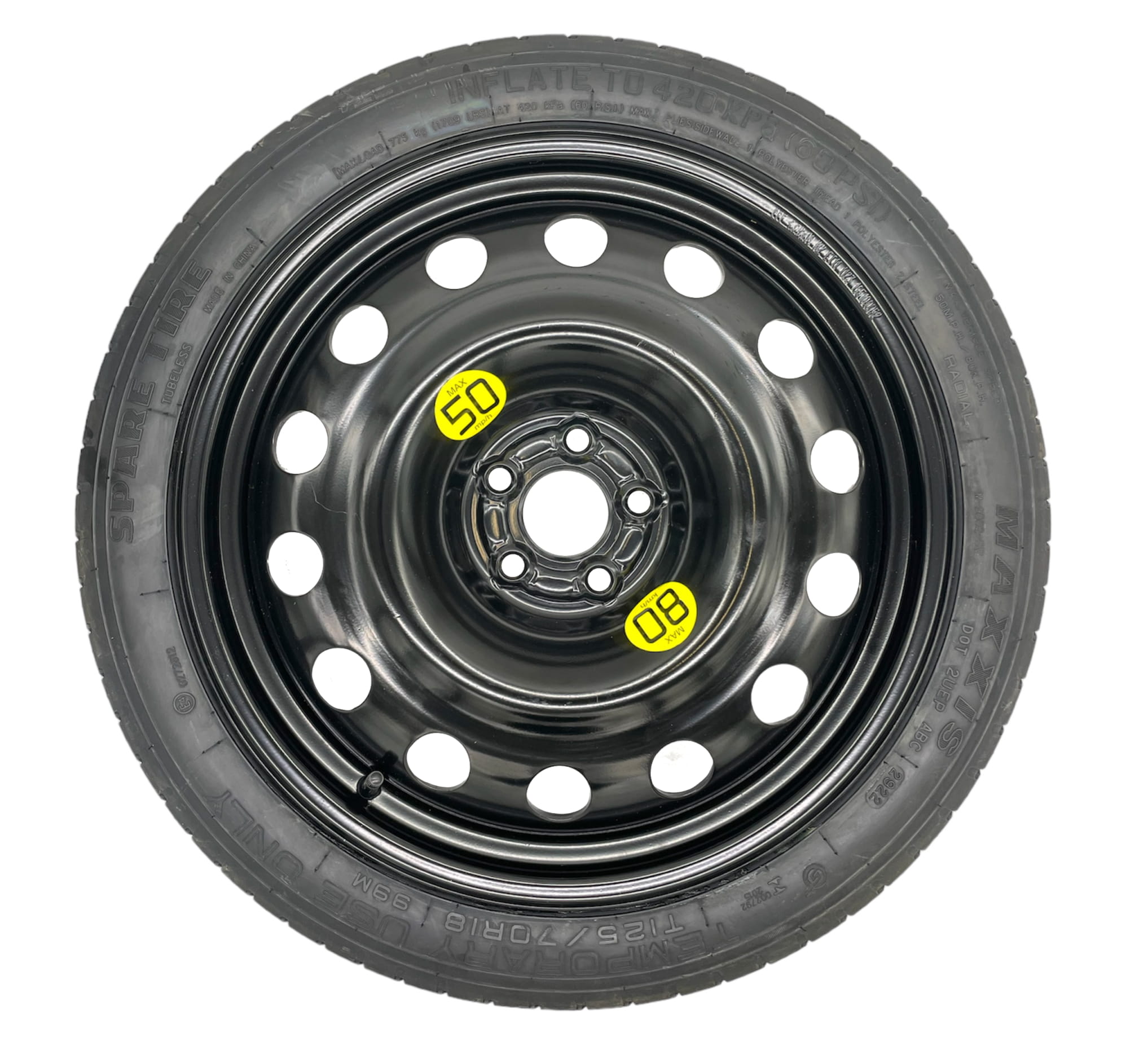Space-saver wheel 18" 5X100X57.1 - 125/70R18 - Image 2