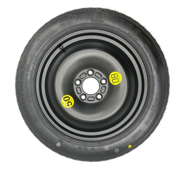 Spare wheel + set with mounting bolt Ford C-Max II (2010-2019) - 125/80R16 - Image 3