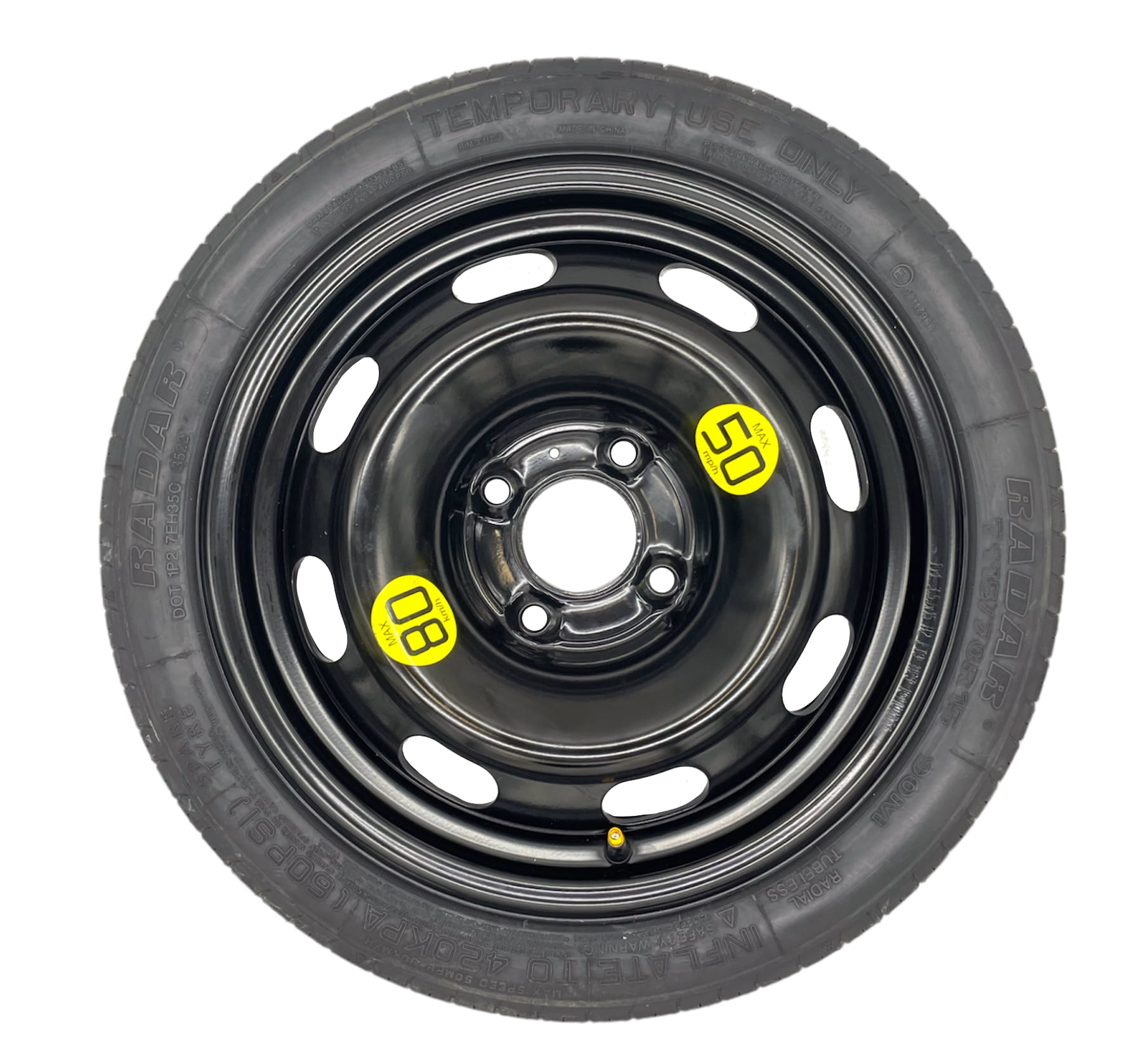 Spare wheel + set with cover Citroen Saxo II (2000-2004) - 15 inches - Image 3