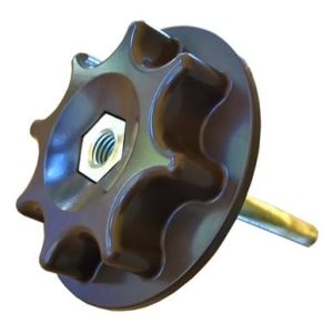 Bolt securing the spare wheel in the trunk of Mitsubishi Colt VI (2004-2012)