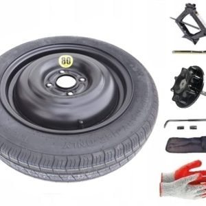Spare wheel + set with mounting bolt Ford Fiesta VI (2008-2017) - 15 inches
