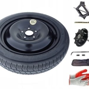 Spare wheel + set with mounting bolt Ford Puma II (2019-present) - 125/70R16