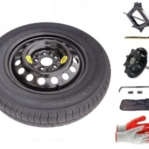 Space-saver wheel + set with mounting bolt Renault Captur II (2019-present) - 145/90R16