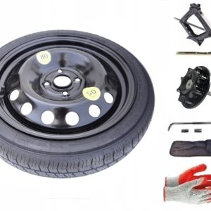 Spare wheel + set with mounting bolt Renault ZOE I (2013-present) - 16 inches