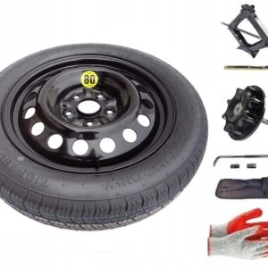 Spare wheel + set with mounting screw Toyota Auris I (2006-2012) - 16 inches