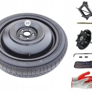 Spare wheel + set with mounting bolt Toyota Verso S (2011-2015) - 17 inches