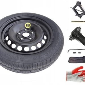 Spare wheel + set with mounting bolt Volkswagen Golf Sportsvan (2014-2020) - 15 inches