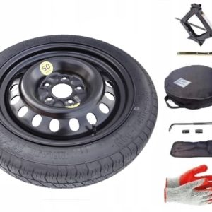 Spare wheel + set with cover BMW 3 Series E91 (2005-2012) - 125/80R17