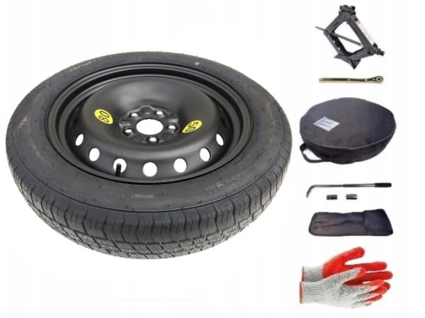 Spare wheel + set with cover BMW X3 E83 (2004-2010) - 18 inches