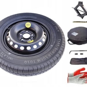 Spare wheel + cover set Jeep Renegade I (2014-present) - 145/90R16