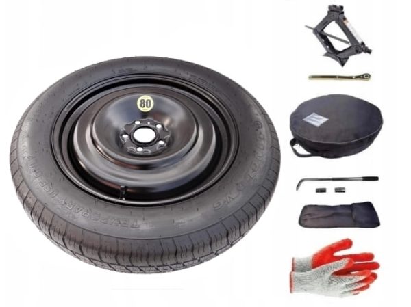 Spare wheel + cover set Land Rover Discovery Sport I (2015-present) - 155/85R18