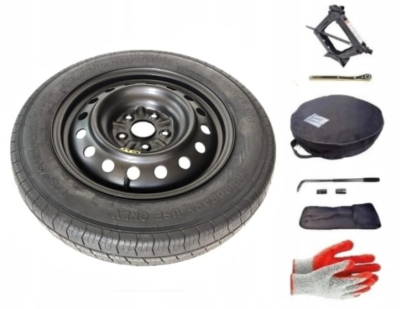 Spare wheel + set with cover Mazda CX-3 I (2015-present) - 16 inches