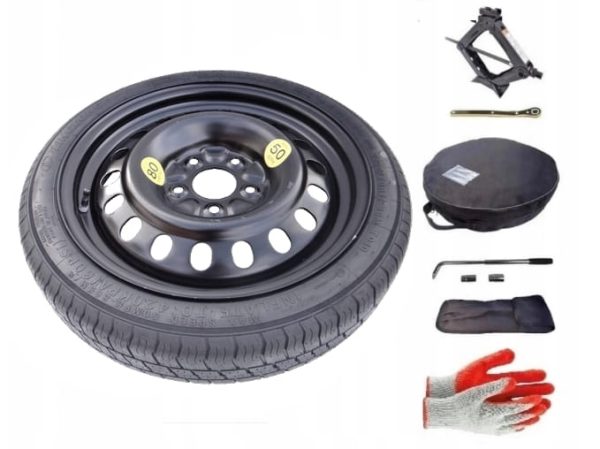 Spare wheel + set with cover Mini Countryman I R60 (2010-2016) - 17 inches