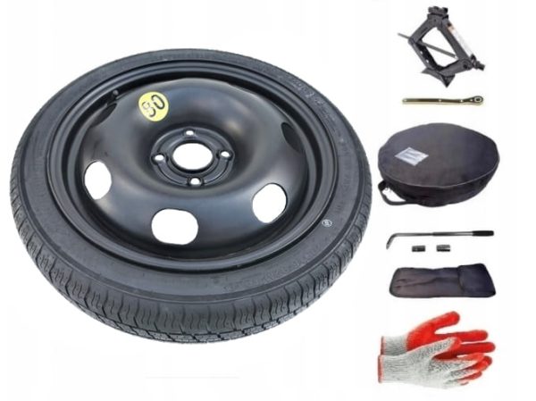 Spare wheel + set with cover Peugeot 206 I (2003-2012) - 16 inches