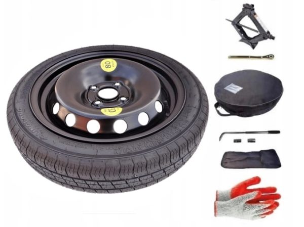 Spare wheel + set with cover Peugeot iOn I (2010-present) - 15 inches