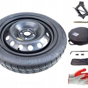 Spare wheel + set with cover Renault Captur I (2013-present) - 125/70R16