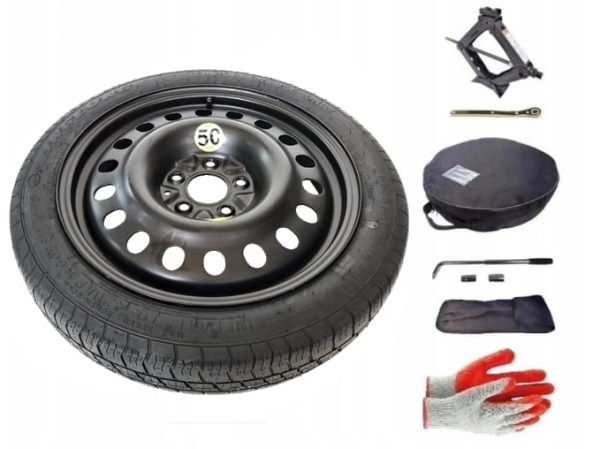 Spare wheel + set with cover Renault Grand Scenic IV (2016-present) - 17 inches