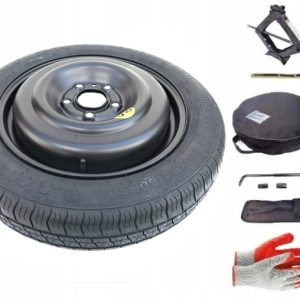 Spare wheel + set with cover Renault Kangoo II 5x108 (2008-2021) - 15 inches