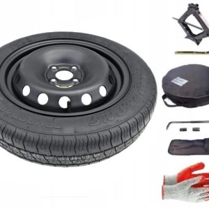 Spare wheel + set with cover Renault ZOE I (2013-present) - 15 inches