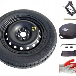 Spare wheel + cover set Tesla Model X SUV I (2015-present) - 18 inches