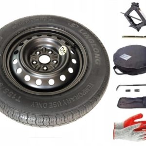 Spare wheel + set with cover Toyota RAV4 III (2005-2012) - 16 inches
