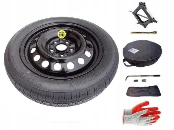 Spare wheel + set with cover Toyota Verso I (2009-present) - 16 inches