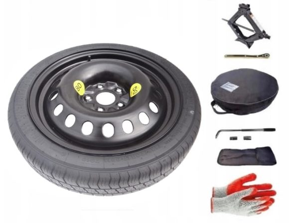 Spare wheel + set with cover Toyota Verso I (2009-present) - 17 inches