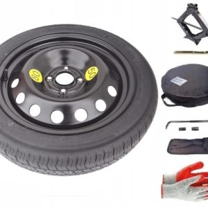 Spare wheel + set with cover Toyota Yaris III (2011-present) - 125/70R16