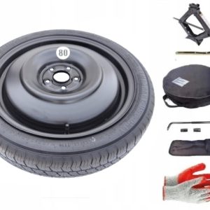 Spare wheel + set with cover Toyota Yaris III (2020-present) - 17 inches