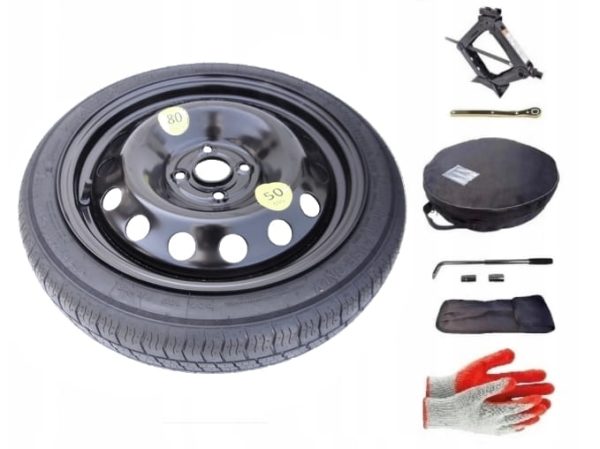 Spare wheel + set with cover Volkswagen UP! I (2011-present) - 16 inches