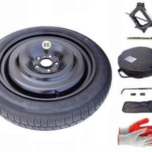 Spare wheel + set with cover Volvo S60 III (2018-present) - 125/80R18