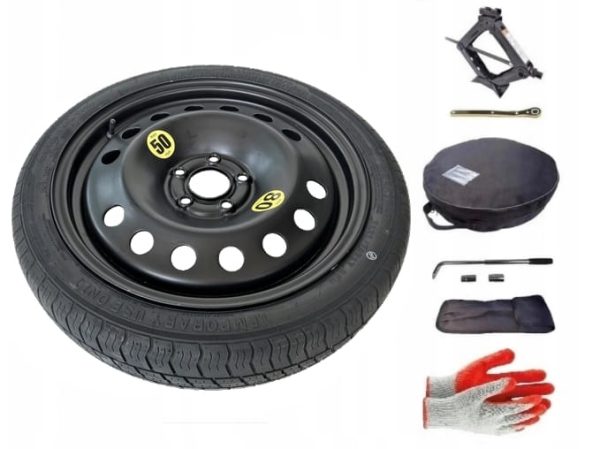Spare wheel + cover set Volvo V40 Cross Country I (2013-present) - 17 inches