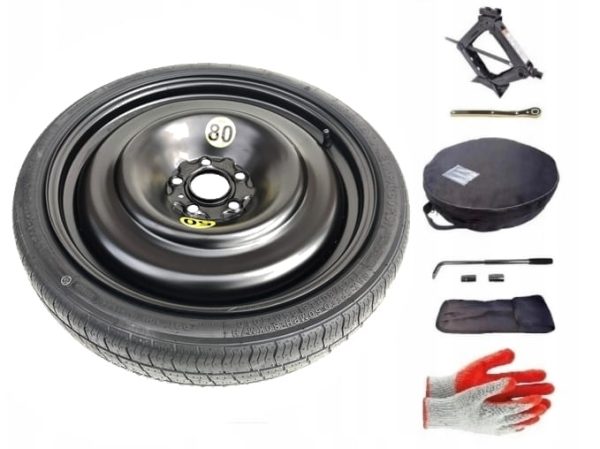 Spare wheel + cover set Volvo V40 Cross Country I (2013-present) - 18 inches