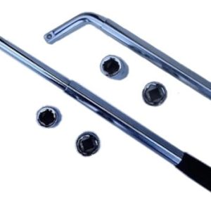 Telescopic car wheel wrench