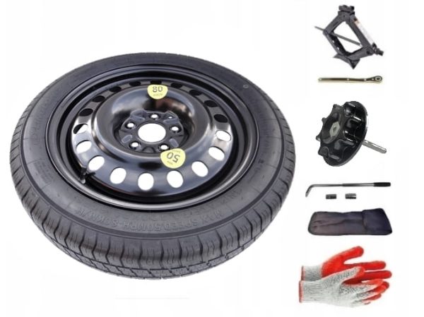 Space-saver wheel + set with mounting bolt Toyota Yaris Cross (2019-present) - 17 inches