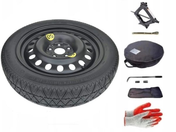 Spare wheel + set with cover Ford S-Max II (2015-present) - 17 inches