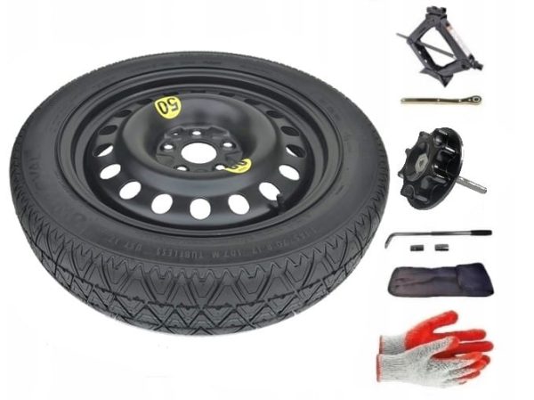 Spare wheel + set with screw Ford Galaxy III (2015-present) - 17 inches