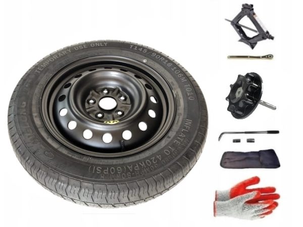 Spare wheel + set with screw Toyota Corolla Cross I (2022-present) - 16 inches