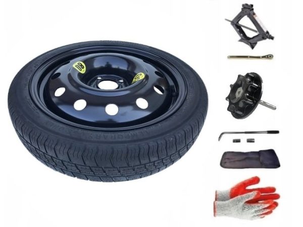 Spare wheel + set with screw Ford Fiesta VII (2017-present) - 17 inches